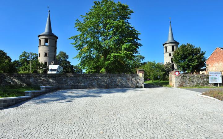 Schlossruine und Park - Schleiz